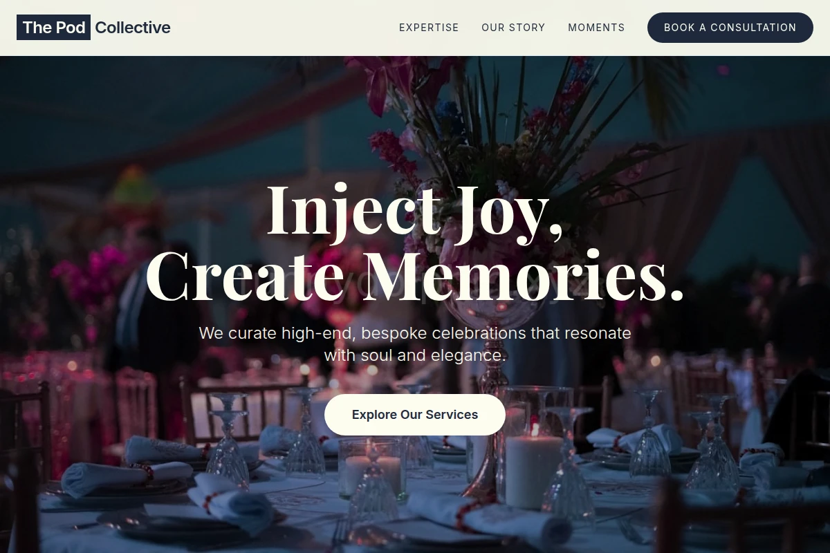 Kinetic Event Planning
