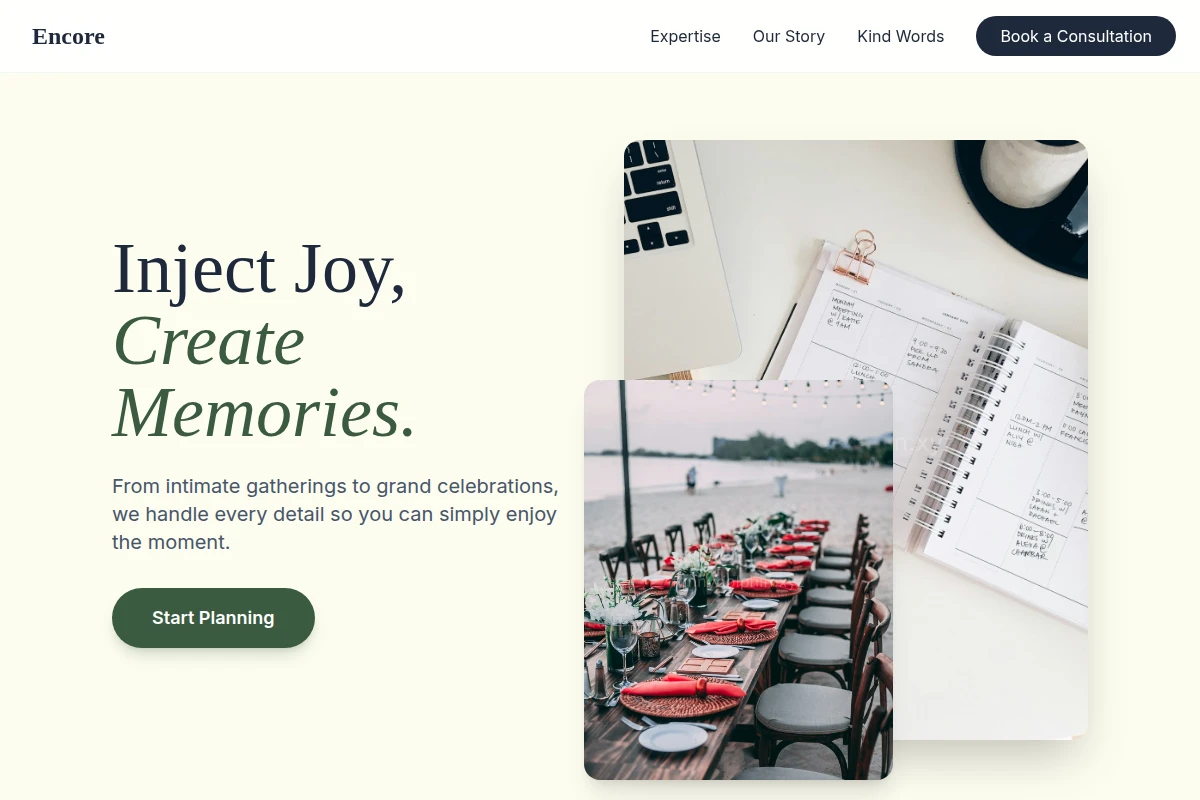 Encore Event Planning