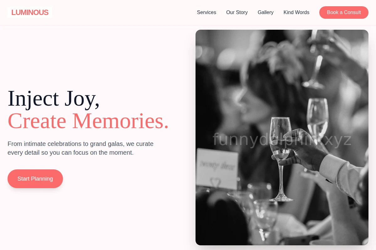 Luminous Event Planning