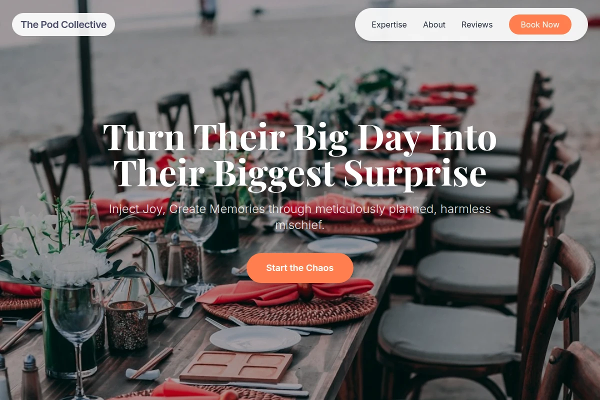 Prank Event Planning