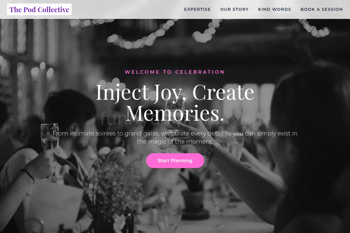 Bubble Event Planning