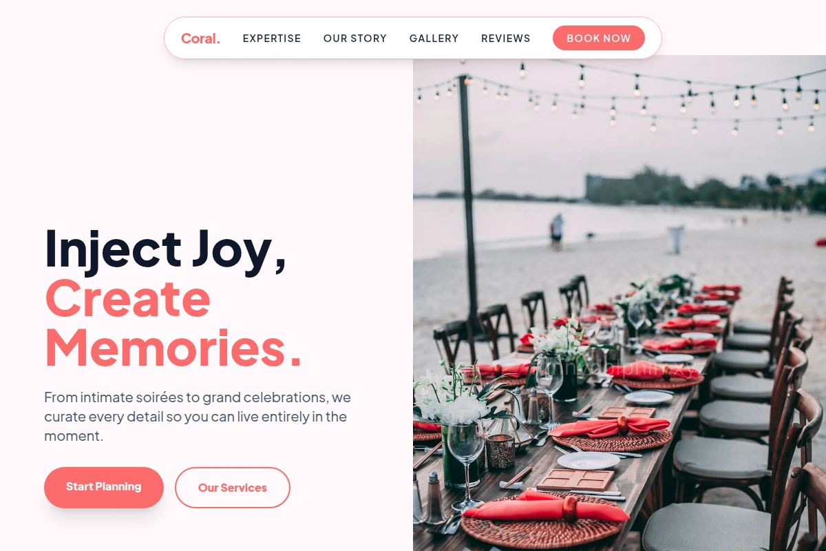 Coral Event Planning