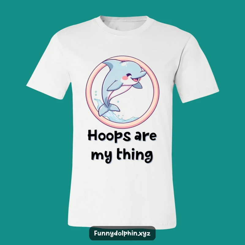 Funny Dolphin T-Shirt: Joyful Water Leap Graphic, Whimsical & Hilarious Gift